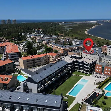 Com 3 Quartos, Proximo Da Praia, Em Fao, Esposende Lägenhet *